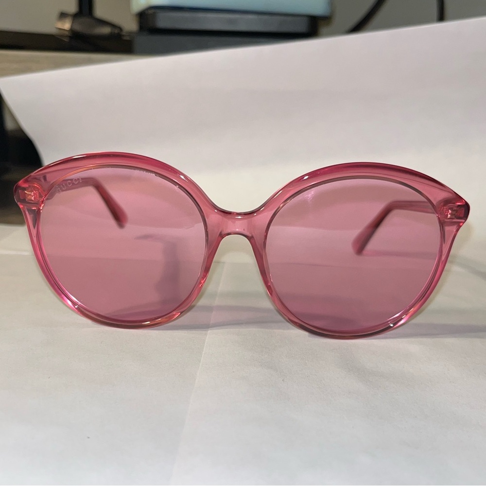 Gucci Pink Sunglasses - Picture 10 of 16
